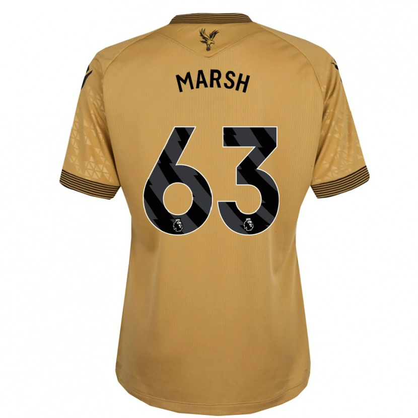 Danxen Damen Zach Marsh #63 Gold Schwarz Auswärtstrikot Trikot 2025/26 T-Shirt Schweiz