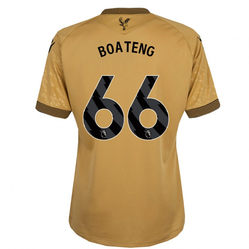 Danxen Damen David Boateng #66 Gold Schwarz Auswärtstrikot Trikot 2025/26 T-Shirt Schweiz