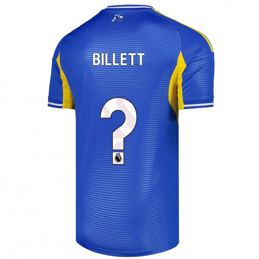 Danxen Damen Joe Billett #0 Blau Gelb Auswärtstrikot Trikot 2025/26 T-Shirt Schweiz