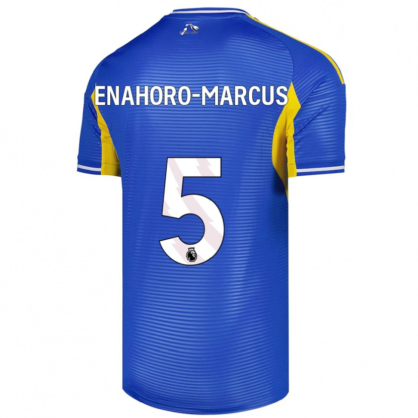 Danxen Damen Louis Enahoro-Marcus #5 Blau Gelb Auswärtstrikot Trikot 2025/26 T-Shirt Schweiz