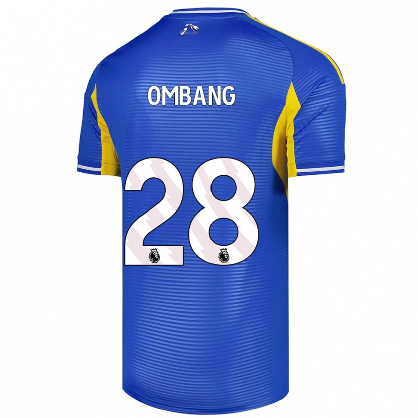 Danxen Damen Darryl Ombang #28 Blau Gelb Auswärtstrikot Trikot 2025/26 T-Shirt Schweiz