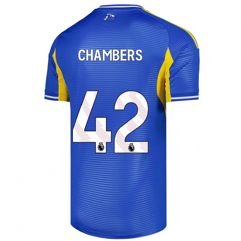 Danxen Damen Sam Chambers #42 Blau Gelb Auswärtstrikot Trikot 2025/26 T-Shirt Schweiz