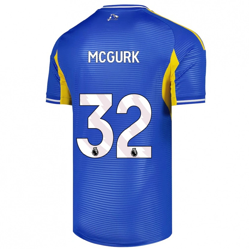 Danxen Damen Sean Mcgurk #32 Blau Gelb Auswärtstrikot Trikot 2025/26 T-Shirt Schweiz