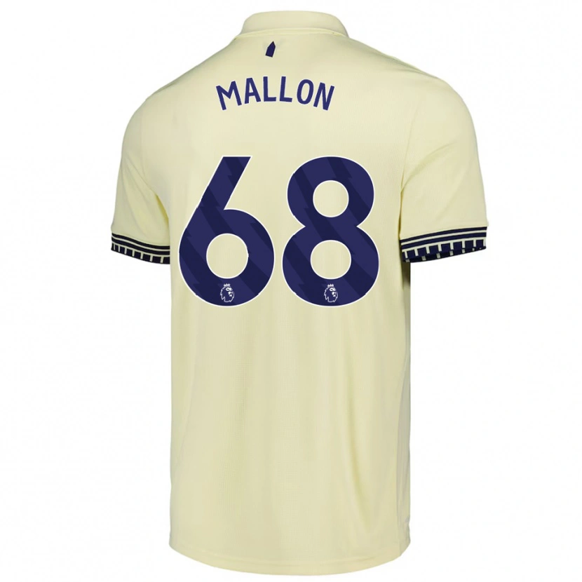 Danxen Damen Mathew Mallon #68 Creme Weiß Schwarz Auswärtstrikot Trikot 2025/26 T-Shirt Schweiz