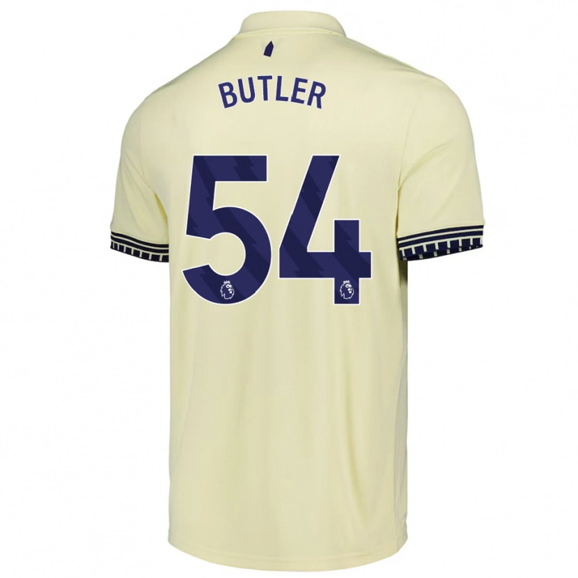 Danxen Damen Jack Butler #54 Creme Weiß Schwarz Auswärtstrikot Trikot 2025/26 T-Shirt Schweiz