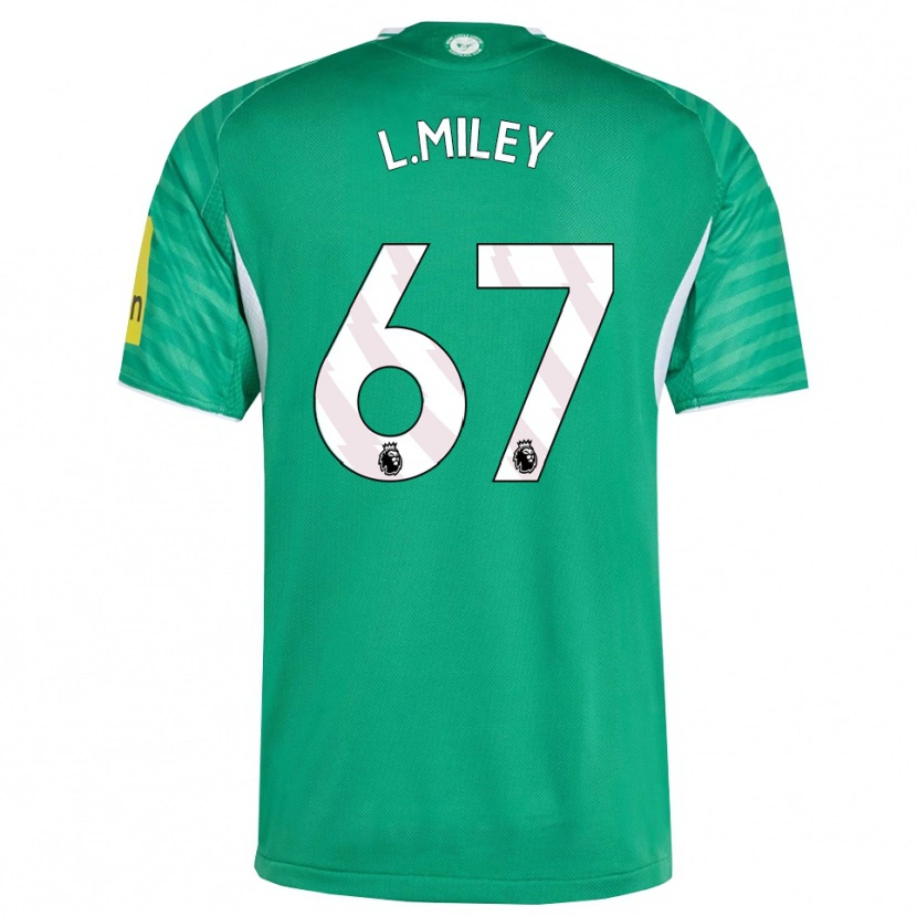 Danxen Damen Lewis Miley #67 Grün Weiß Auswärtstrikot Trikot 2025/26 T-Shirt Schweiz