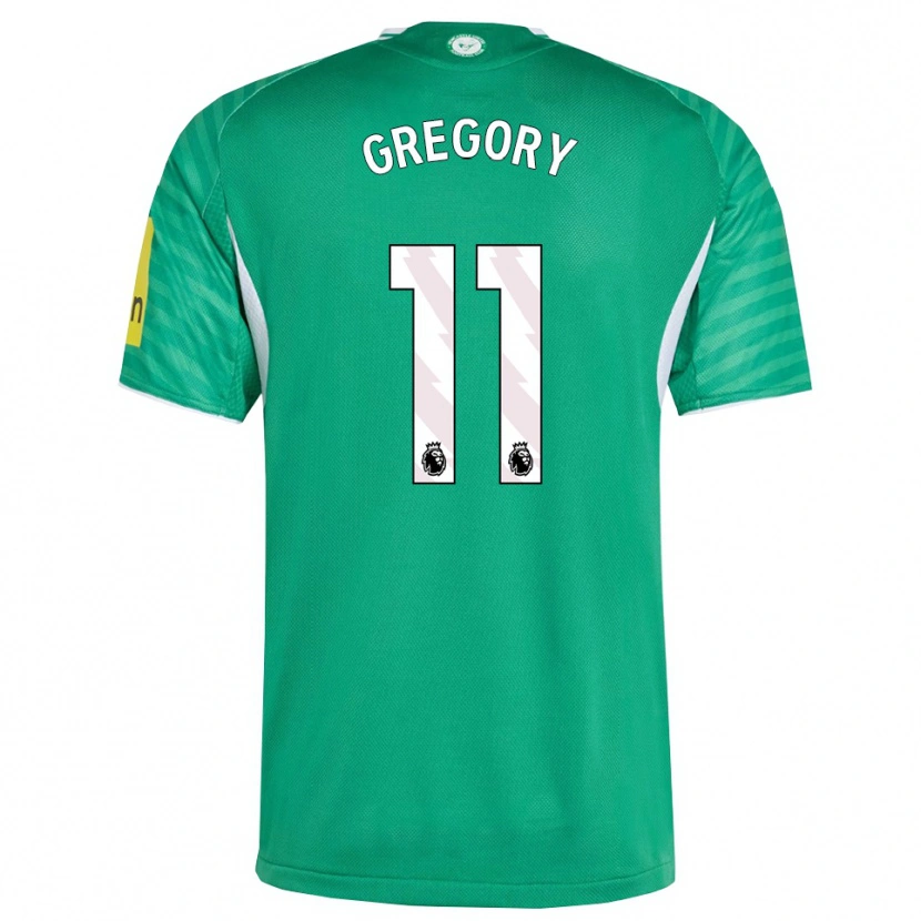 Danxen Damen Freya Gregory #11 Grün Weiß Auswärtstrikot Trikot 2025/26 T-Shirt Schweiz