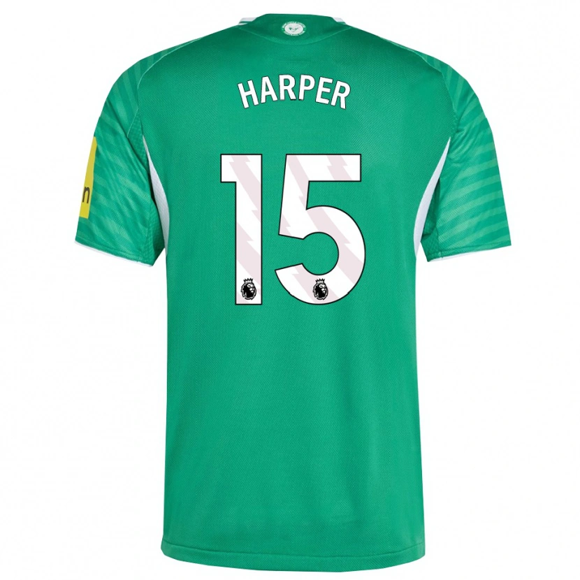 Danxen Damen Fraser Harper #15 Grün Weiß Auswärtstrikot Trikot 2025/26 T-Shirt Schweiz