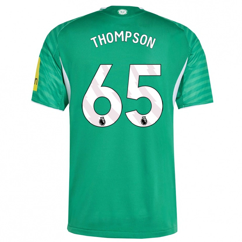 Danxen Damen Ciaran Thompson #65 Grün Weiß Auswärtstrikot Trikot 2025/26 T-Shirt Schweiz