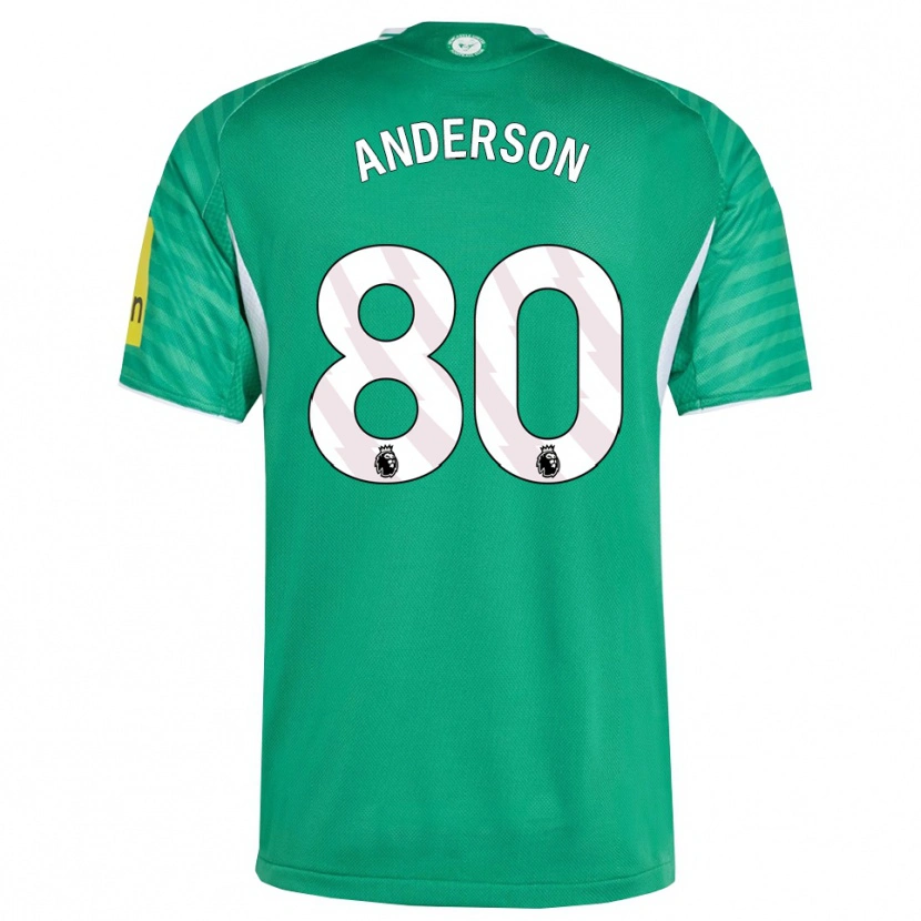 Danxen Damen Will Anderson #80 Grün Weiß Auswärtstrikot Trikot 2025/26 T-Shirt Schweiz