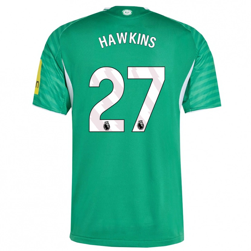 Danxen Damen Hannah Hawkins #27 Grün Weiß Auswärtstrikot Trikot 2025/26 T-Shirt Schweiz