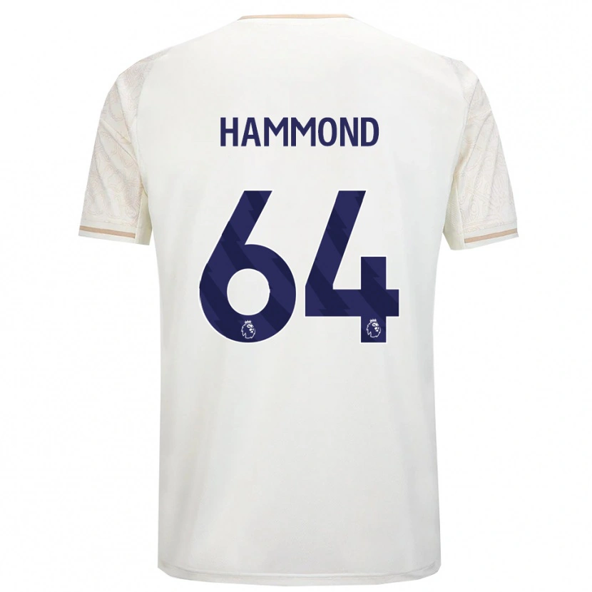 Danxen Damen Ben Hammond #64 Creme Weiß Schwarz Auswärtstrikot Trikot 2025/26 T-Shirt Schweiz