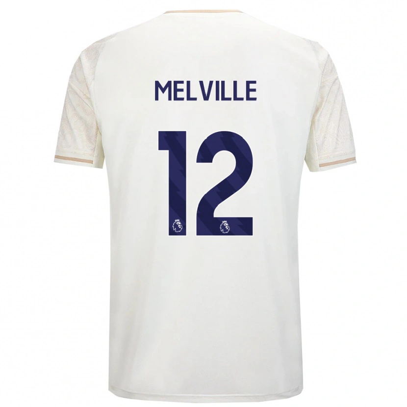 Danxen Damen Logan Melville #12 Creme Weiß Schwarz Auswärtstrikot Trikot 2025/26 T-Shirt Schweiz