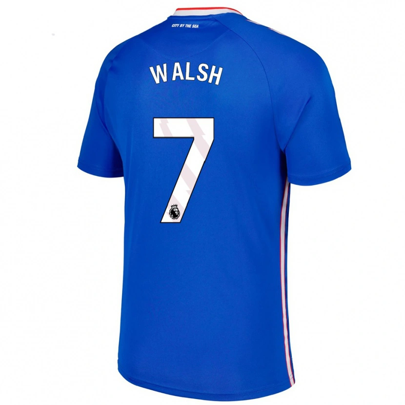 Danxen Damen Rhys Walsh #7 Blau Weiß Auswärtstrikot Trikot 2025/26 T-Shirt Schweiz