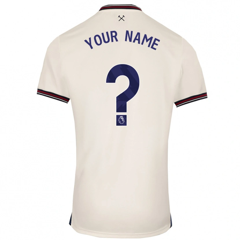 Danxen Damen Ihren Namen #0 Creme Weiß Auswärtstrikot Trikot 2025/26 T-Shirt Schweiz