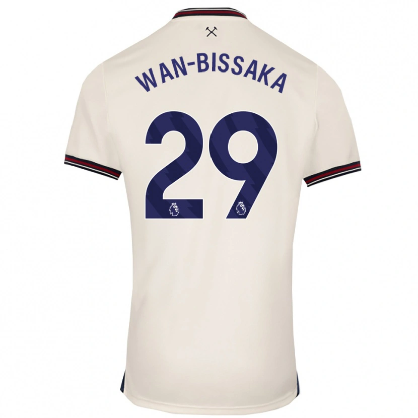 Danxen Damen Aaron Wan-Bissaka #29 Creme Weiß Auswärtstrikot Trikot 2025/26 T-Shirt Schweiz