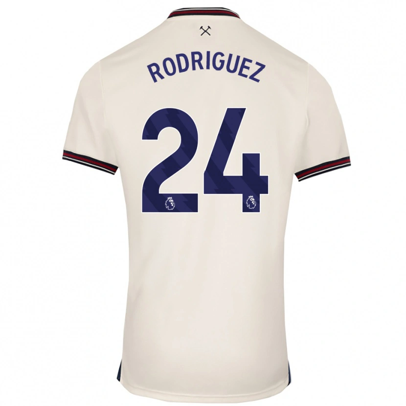 Danxen Damen Guido Rodríguez #24 Creme Weiß Auswärtstrikot Trikot 2025/26 T-Shirt Schweiz