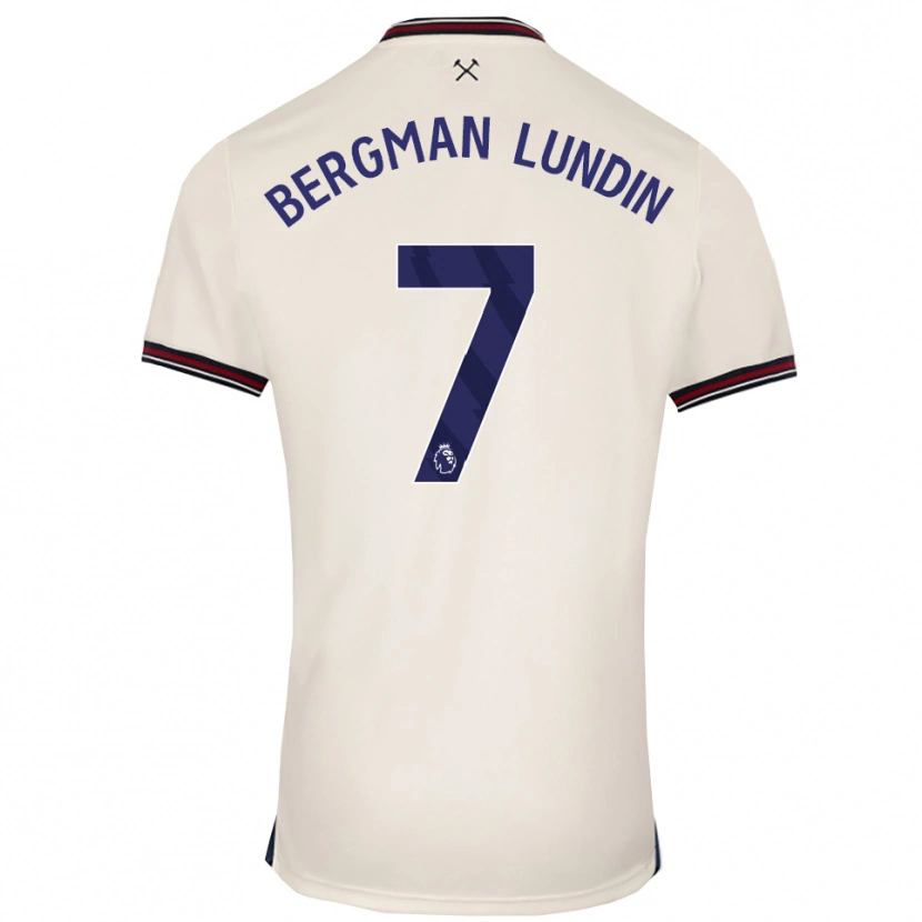Danxen Damen Marika Bergman-Lundin #7 Creme Weiß Auswärtstrikot Trikot 2025/26 T-Shirt Schweiz