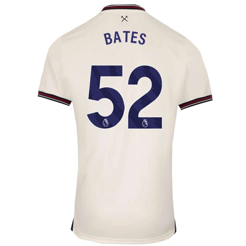 Danxen Damen Billy Bates #52 Creme Weiß Auswärtstrikot Trikot 2025/26 T-Shirt Schweiz