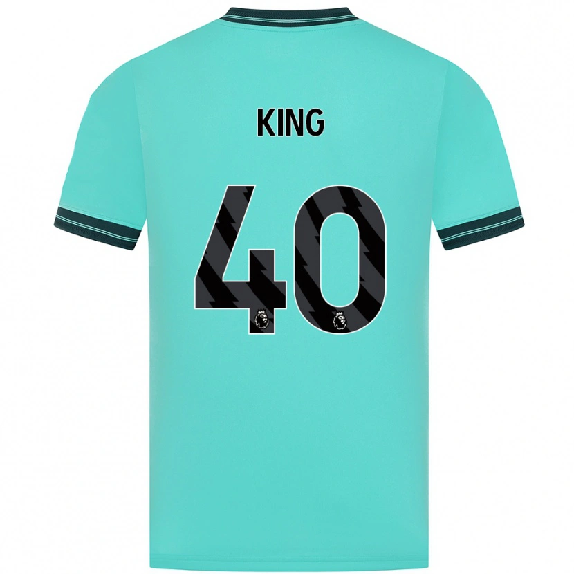 Danxen Damen Tom King #40 Himmelblau Grün Auswärtstrikot Trikot 2025/26 T-Shirt Schweiz