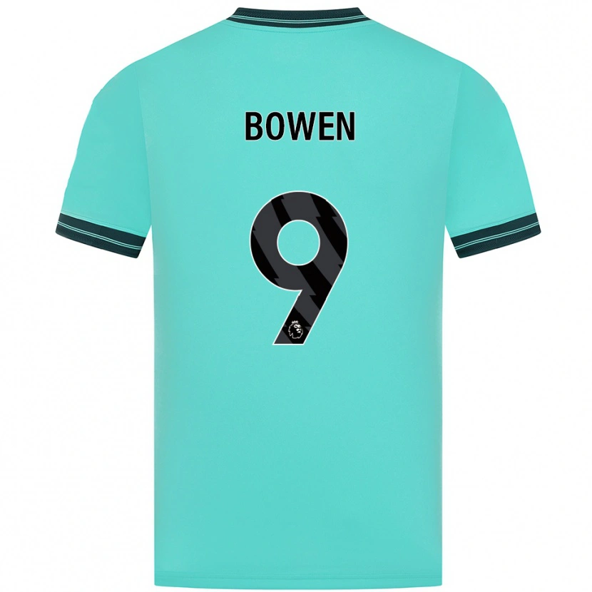 Danxen Damen Reiss Bowen #9 Himmelblau Grün Auswärtstrikot Trikot 2025/26 T-Shirt Schweiz