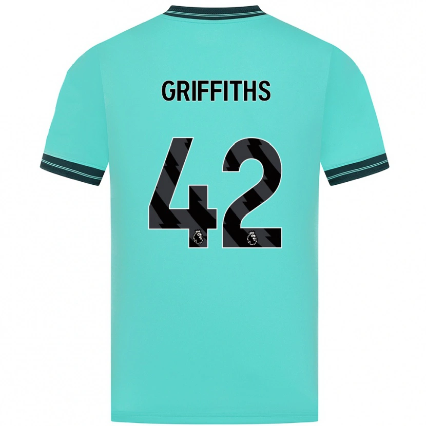 Danxen Damen Harvey Griffiths #42 Himmelblau Grün Auswärtstrikot Trikot 2025/26 T-Shirt Schweiz
