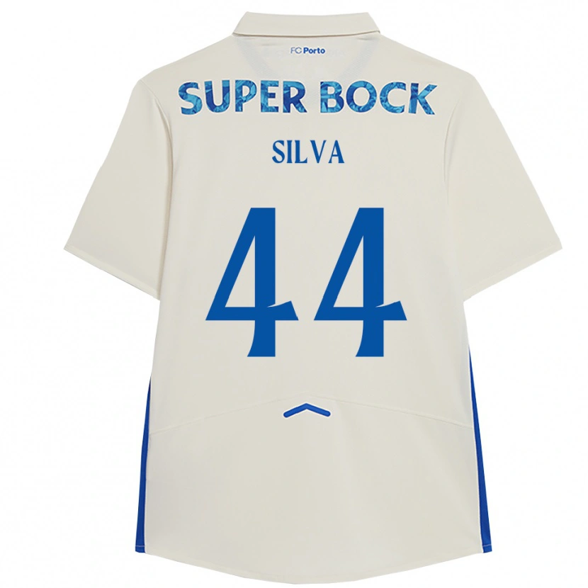 Danxen Damen Felipe Silva #44 Weiß Blau Ausweichtrikot Trikot 2025/26 T-Shirt Schweiz