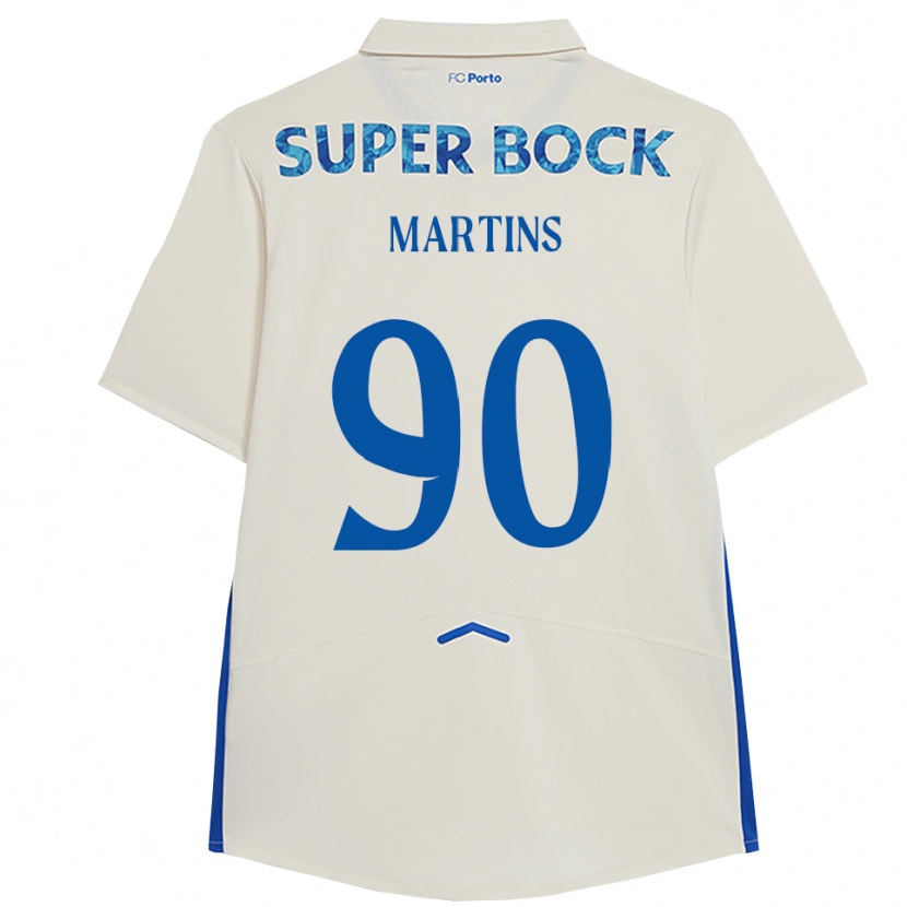 Danxen Damen Gil Martins #90 Weiß Blau Ausweichtrikot Trikot 2025/26 T-Shirt Schweiz