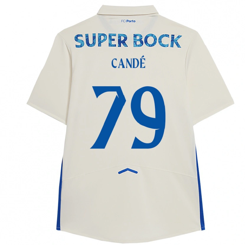 Danxen Damen Umaro Candé #79 Weiß Blau Ausweichtrikot Trikot 2025/26 T-Shirt Schweiz