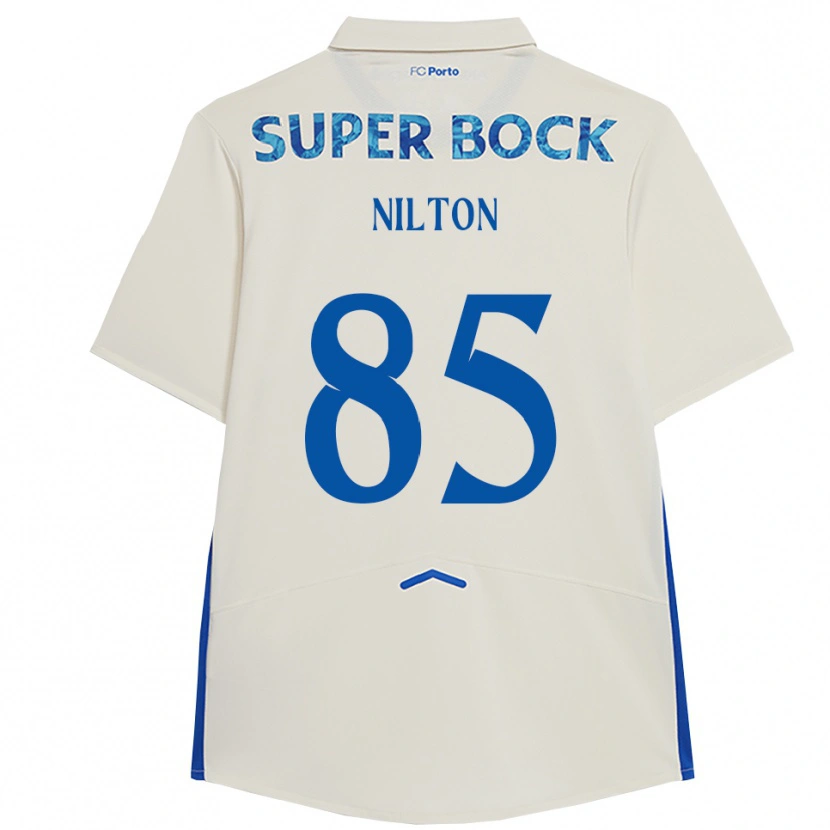 Danxen Damen Nilton #85 Weiß Blau Ausweichtrikot Trikot 2025/26 T-Shirt Schweiz