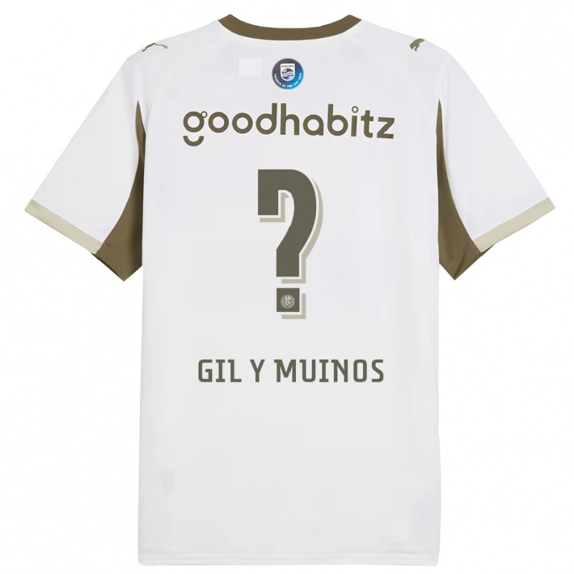 Danxen Damen Yael Gil Y Muinos #0 Weiß Grau Ausweichtrikot Trikot 2025/26 T-Shirt Schweiz