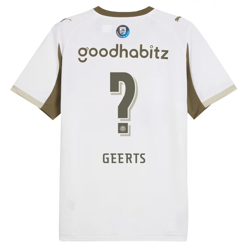 Danxen Damen Enzo Geerts #0 Weiß Grau Ausweichtrikot Trikot 2025/26 T-Shirt Schweiz