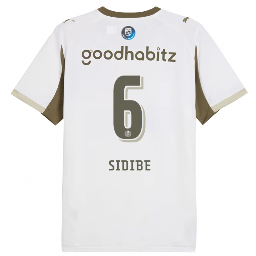 Danxen Damen Souleymane Sidibé #6 Weiß Grau Ausweichtrikot Trikot 2025/26 T-Shirt Schweiz