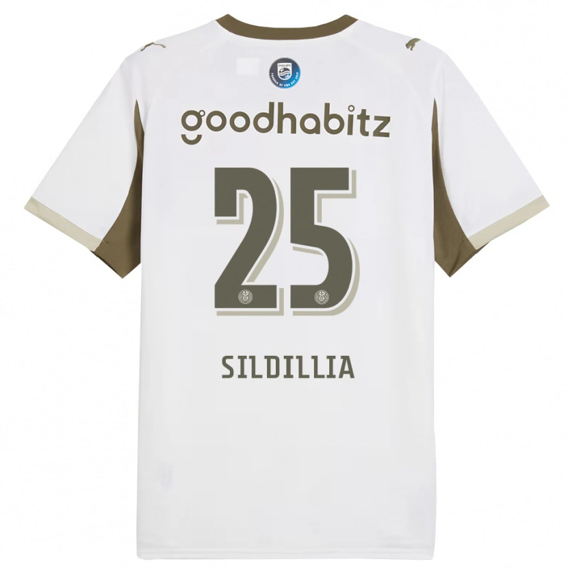 Danxen Damen Kiliann Sildillia #25 Weiß Grau Ausweichtrikot Trikot 2025/26 T-Shirt Schweiz