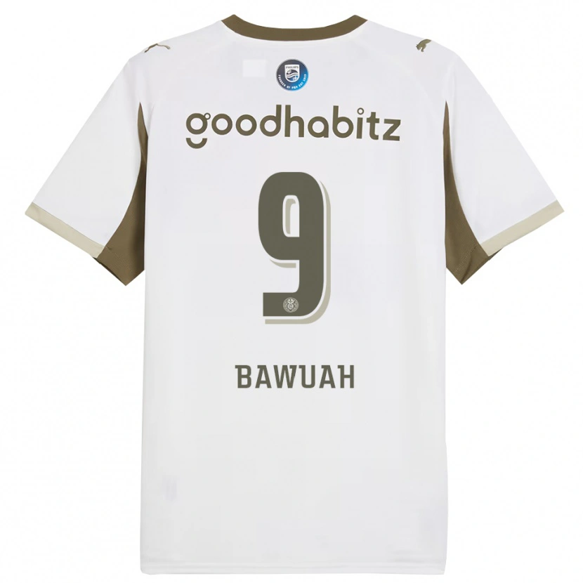 Danxen Damen Jordy Bawuah #9 Weiß Grau Ausweichtrikot Trikot 2025/26 T-Shirt Schweiz