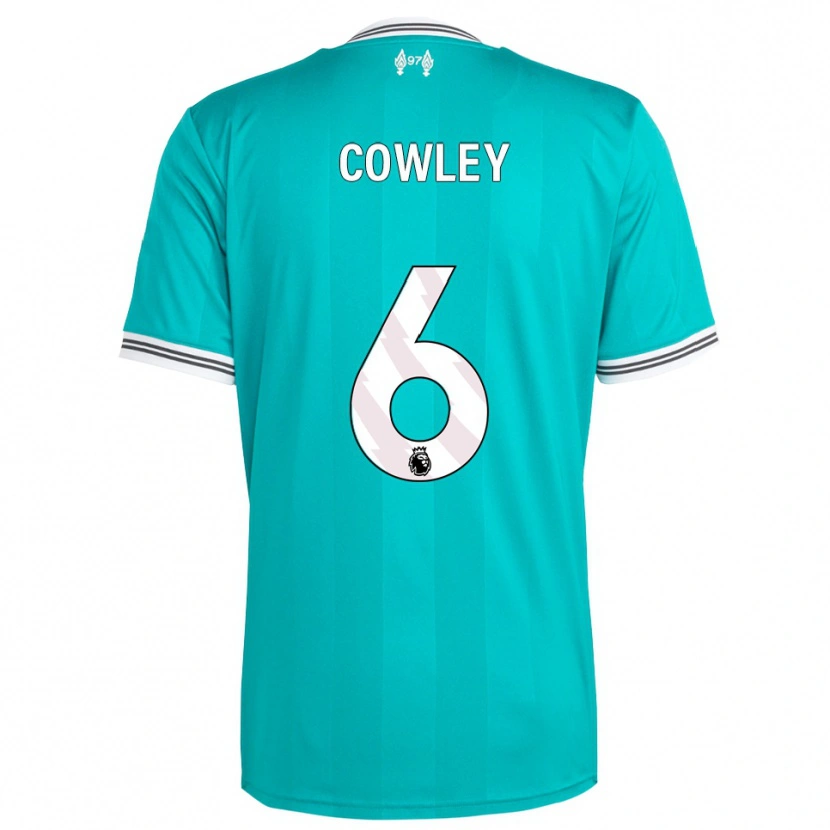 Danxen Damen Ryan Cowley #6 Grün Weiß Ausweichtrikot Trikot 2025/26 T-Shirt Schweiz