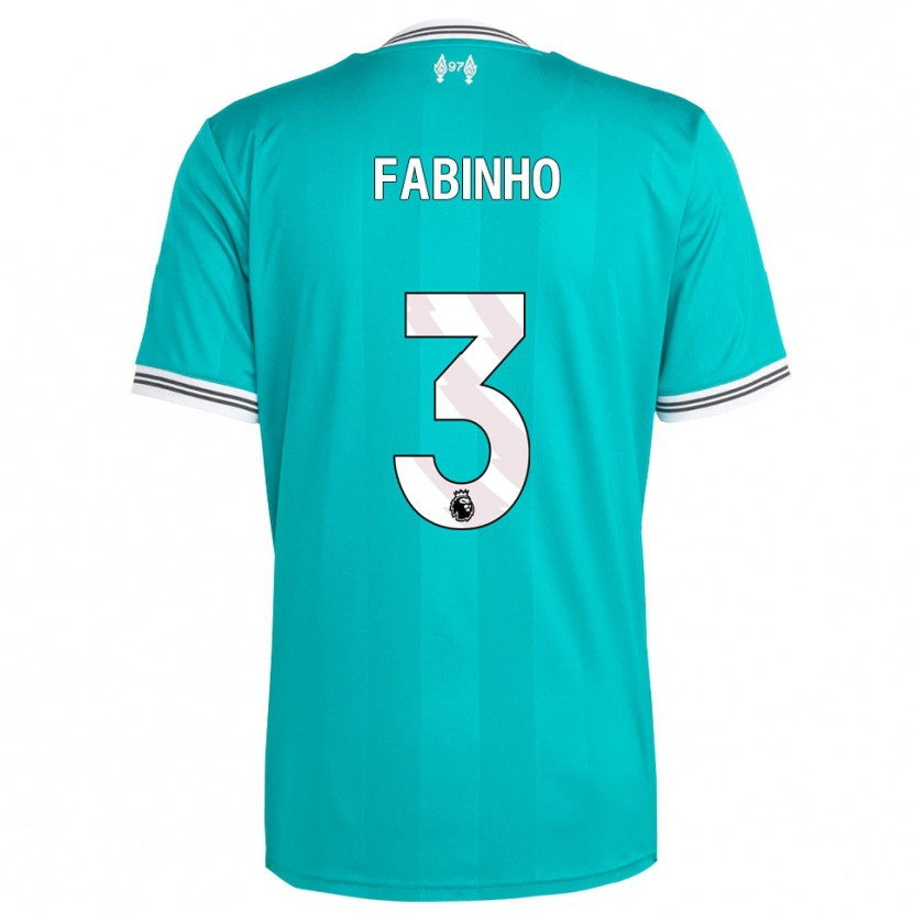 Danxen Damen Fabinho #3 Grün Weiß Ausweichtrikot Trikot 2025/26 T-Shirt Schweiz