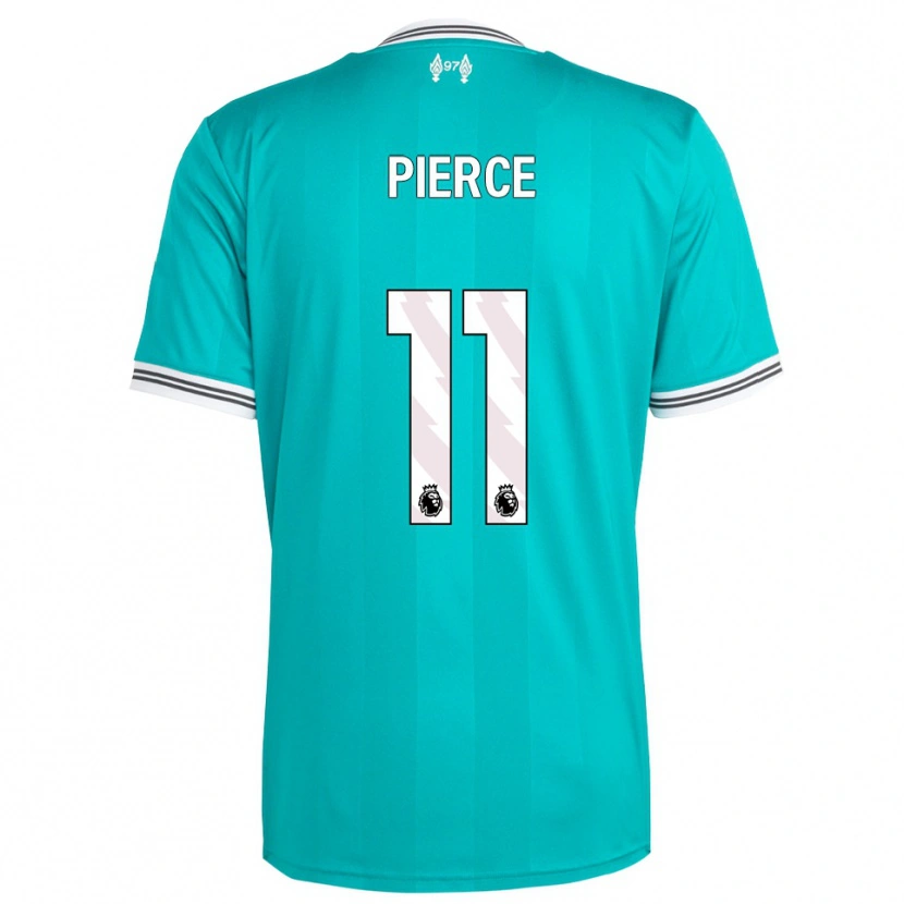 Danxen Damen Alfie Pierce #11 Grün Weiß Ausweichtrikot Trikot 2025/26 T-Shirt Schweiz