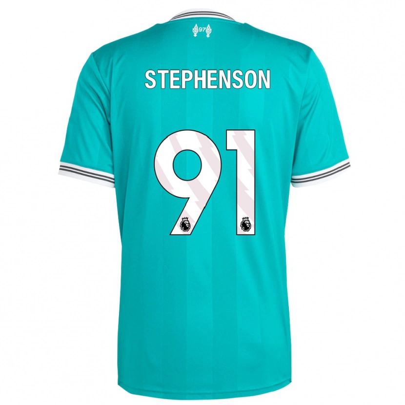 Danxen Damen Luca Stephenson #91 Grün Weiß Ausweichtrikot Trikot 2025/26 T-Shirt Schweiz