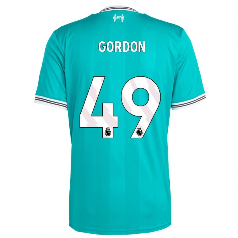 Danxen Damen Kaide Gordon #49 Grün Weiß Ausweichtrikot Trikot 2025/26 T-Shirt Schweiz