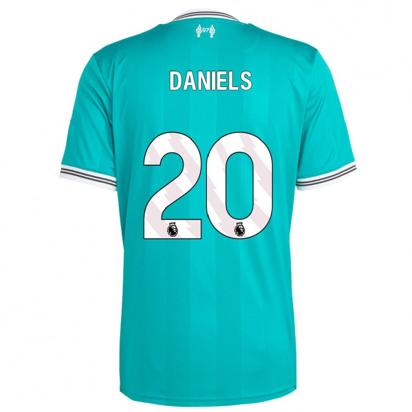Danxen Damen Yana Daniels #20 Grün Weiß Ausweichtrikot Trikot 2025/26 T-Shirt Schweiz