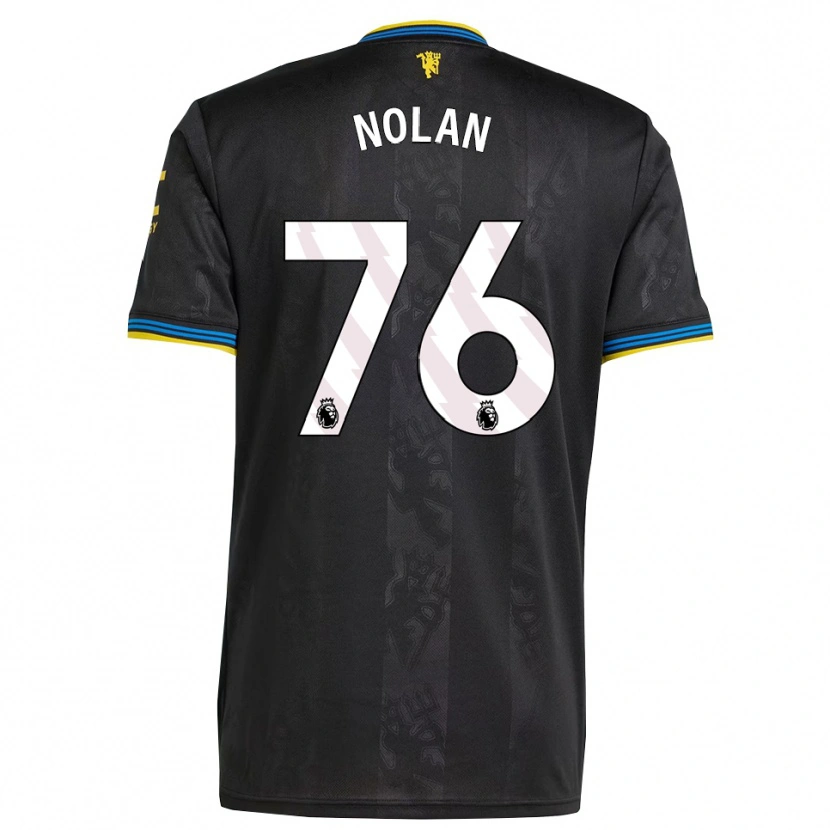Danxen Damen James Nolan #76 Schwarz Gelb Blau Ausweichtrikot Trikot 2025/26 T-Shirt Schweiz