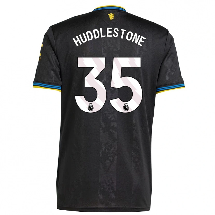 Danxen Damen Tom Huddlestone #35 Schwarz Gelb Blau Ausweichtrikot Trikot 2025/26 T-Shirt Schweiz