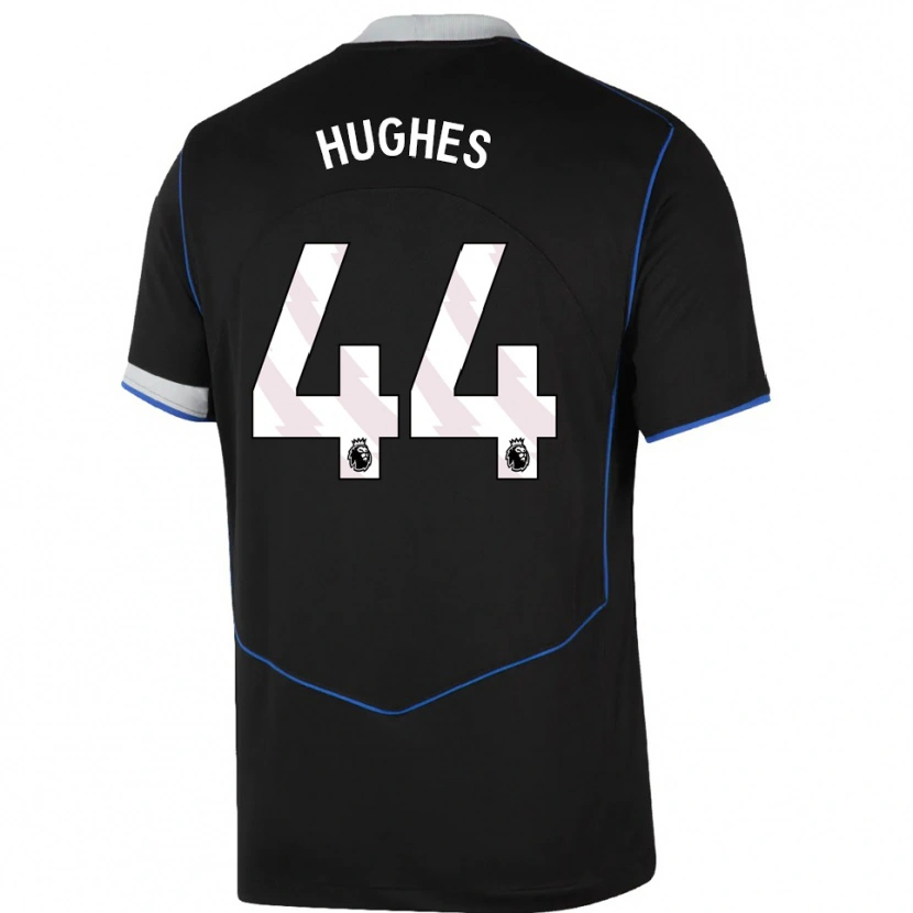 Danxen Damen Brodi Hughes #44 Schwarz Blau Silber Ausweichtrikot Trikot 2025/26 T-Shirt Schweiz