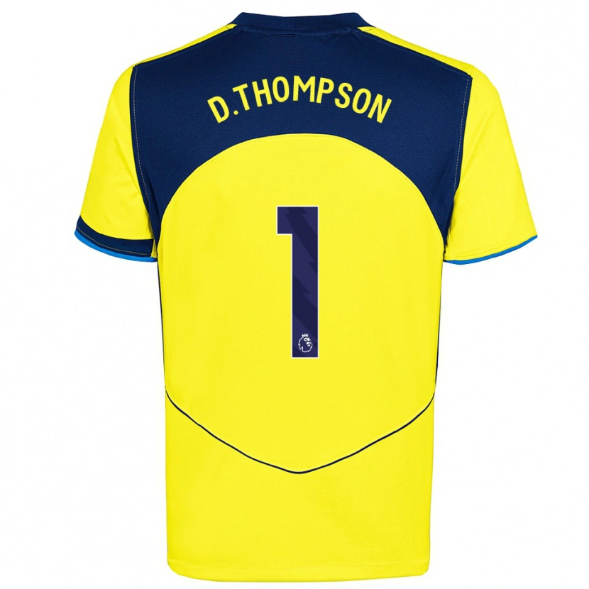 Danxen Damen Dylan Thompson #1 Gelb Marineblau Ausweichtrikot Trikot 2025/26 T-Shirt Schweiz