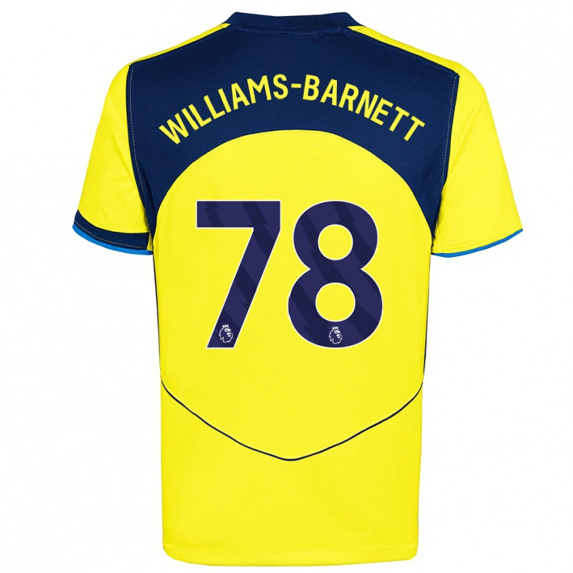 Danxen Damen Lucá Williams-Barnett #78 Gelb Marineblau Ausweichtrikot Trikot 2025/26 T-Shirt Schweiz