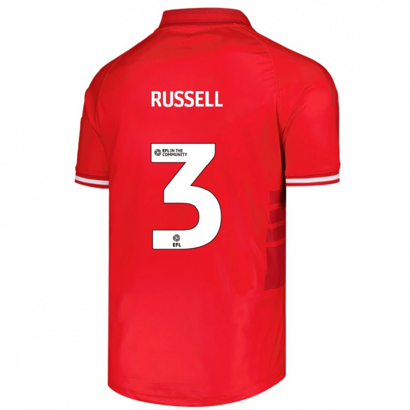 Danxen Kinder Jon Russell #3 Rot Weiß Heimtrikot Trikot 2025/26 T-Shirt Schweiz