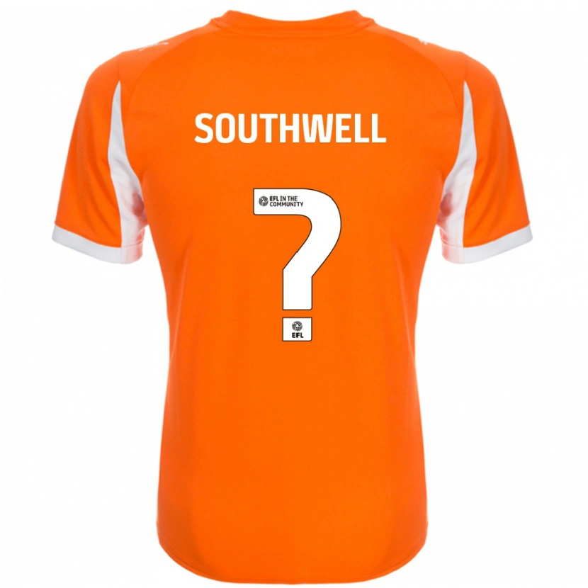 Danxen Kinder Olivia Southwell #0 Orange Weiß Heimtrikot Trikot 2025/26 T-Shirt Schweiz