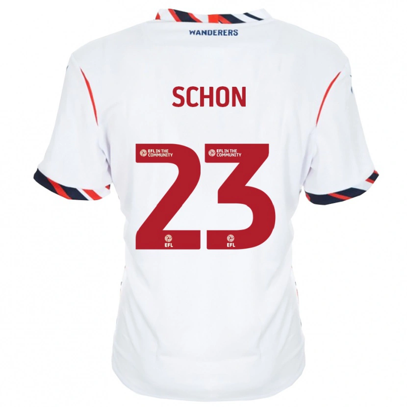 Danxen Kinder Szabolcs Schön #23 Weiß Rot Heimtrikot Trikot 2025/26 T-Shirt Schweiz