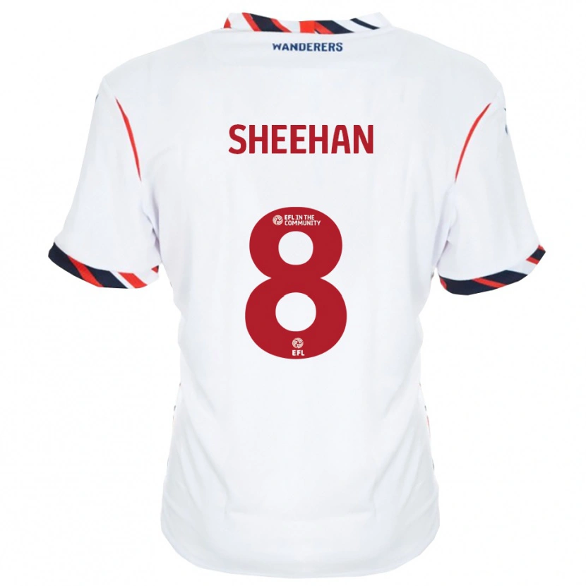 Danxen Kinder Josh Sheehan #8 Weiß Rot Heimtrikot Trikot 2025/26 T-Shirt Schweiz